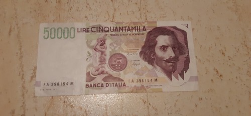 Banconota repubblica italiana