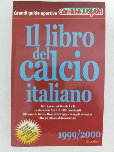 26013 libro del - il, calcio
