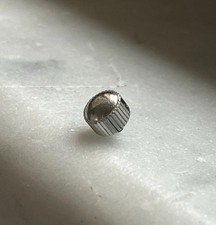 CROWN MECO CORONA Vintage Swiss Chronograph Divers Watch stainless steel Ø6mm