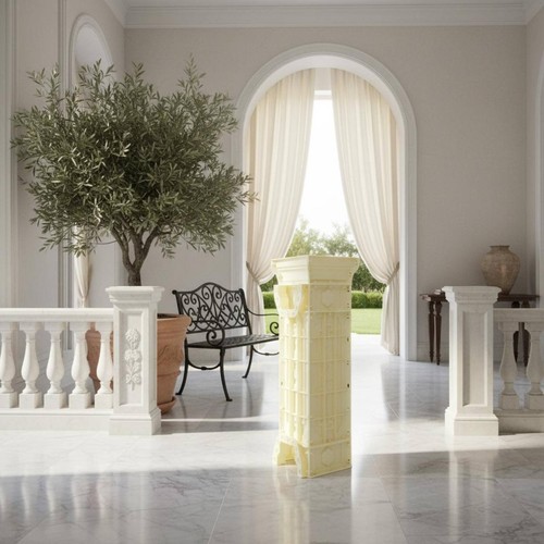 Stampo per colonna romana - stampo,