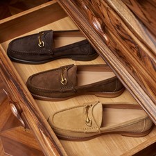 Scarpe mocassino uomo vera