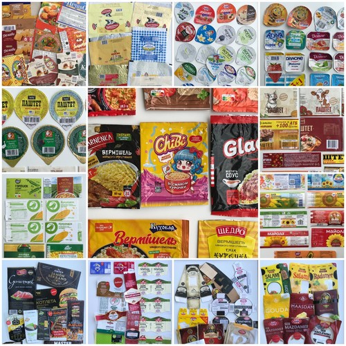 Food ephemera latticini - food, ephemera: