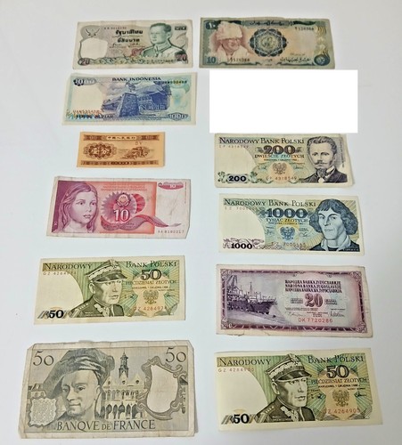 Lotto banconote mondo - banconote,