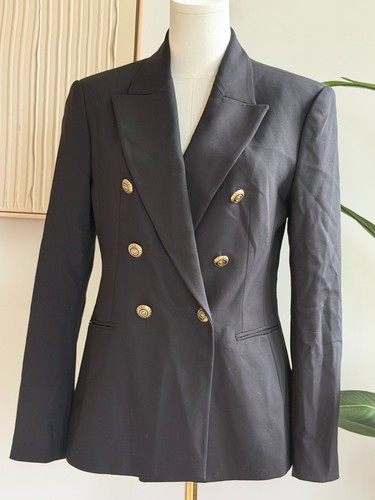 Cappotto blazer doppiopetto