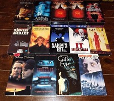 VHS Lot Of (14) Stephen King