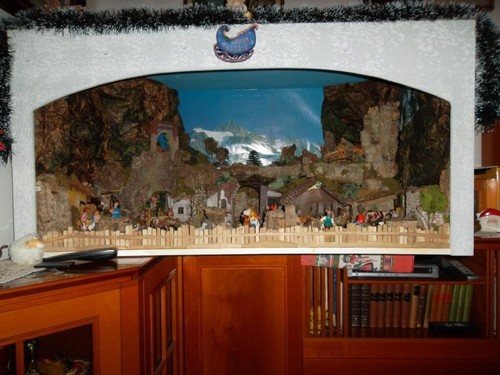 Presepe artigianale in - presepe,