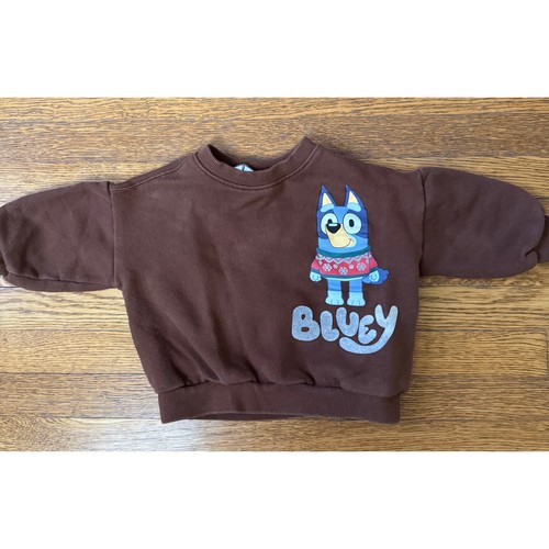 Felpa zara bluey taglia 3 - zara, 2-3