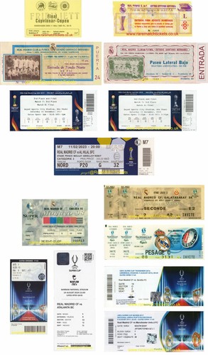 Riproduzione biglietto real - riproduzione,