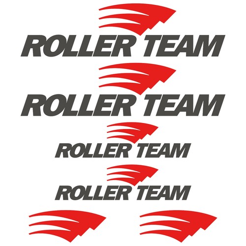 Roller team sticker decal - roller,