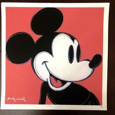 Andy Warhol litografia cm 50x50 nuova  edizione CMOA con certificato