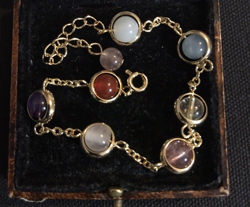 Bracciale stile vintage pietre