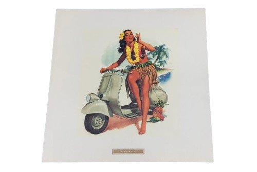 Poster stampa pin - pin-up, anni