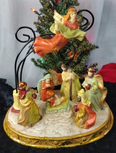 Angelo presepe mangiatoia - angelo,