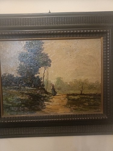 Quadro olio cartone - cartone, spesso