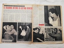Katyna Ranieri Riz Ortolani Il Dramma Segreto 1956 Articolo + Copertina Sorrisi 