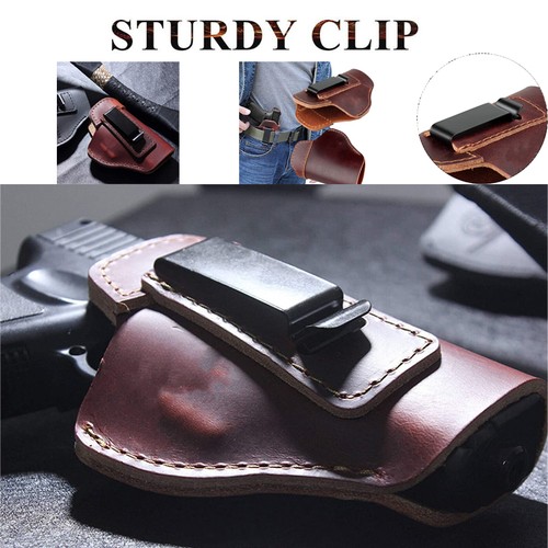 Iwb fondina pelle pistola - in,