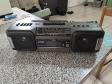 Sharp WQ-T282H(Gr) Vintage Boombox Ghetto Blaster  Radio Ok Tape SISTEMARE