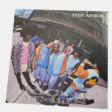 Poster promozionale The Afros Kickin' Afrolistics 1990 12x12 double face CBS Hip Hop