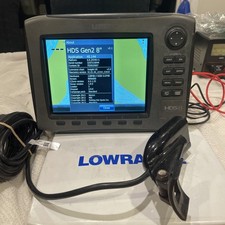 Lowrance HDS 8 Gen 2 GPS Chartplotter Sonar Fish Finder con supporto e trasduttore