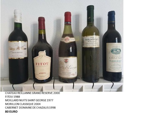 Vini rari annata chateau - rari, d'annata: