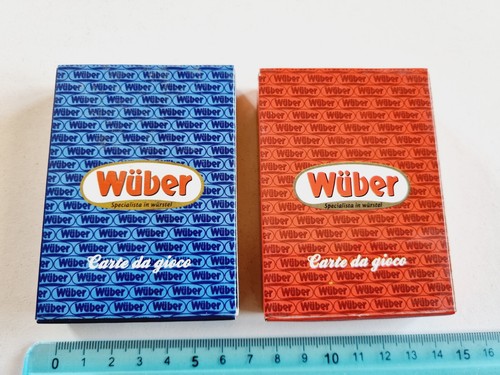 Carte gioco wuber - carte, wurstel