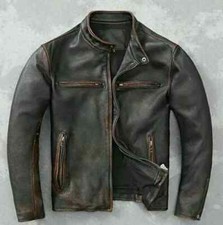 Giacca vera pelle nera - in,