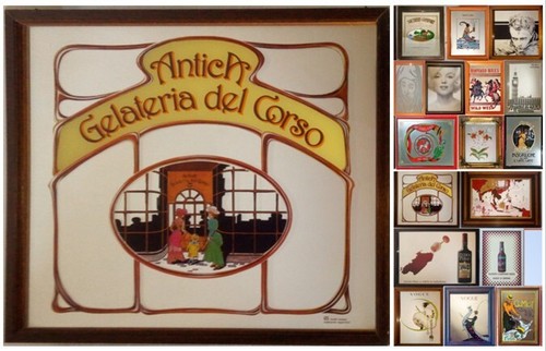 Quadro specchio antica - quadro, a