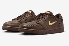 Nike Air Jordan 1 Low MM Cacao Wow Gold scarpe sneaker 39 40 US 8 8,5 FN5032-201