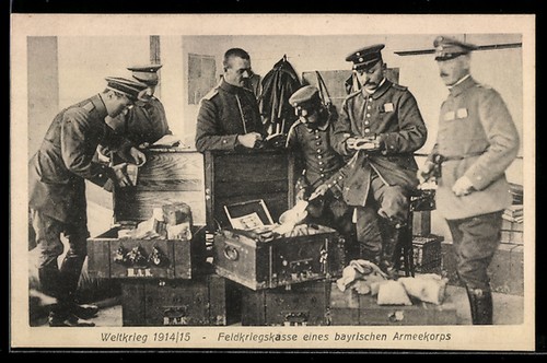 Cassa guerra militare - militare, di