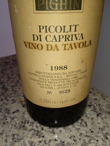 Vino collezione picolit - da,