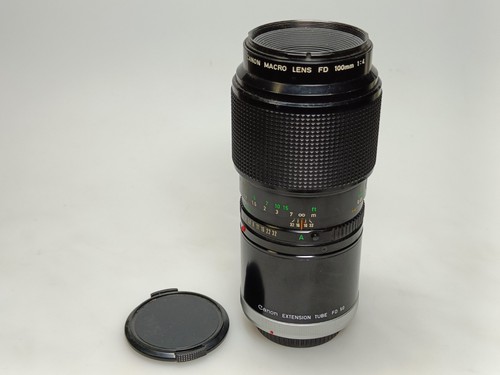 Canon macro 100 f4 - fd,