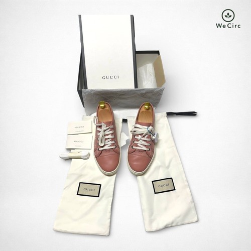 Gucci canvas monogram sneaker - gucci,