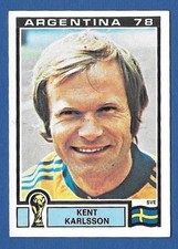 FIGURINA CALCIATORI PANINI ARGENTINA 78 - REMOVED N.229 KARLSSON - SVERIGE