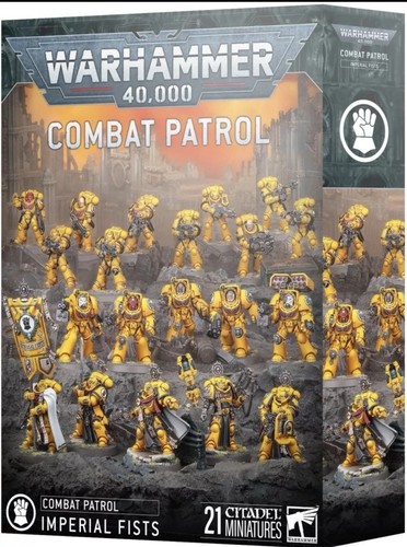 Imperial fists combat patrol - imperial,