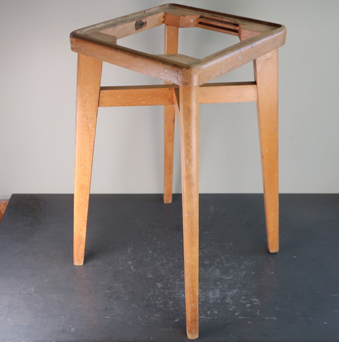 Sgabello cucina vintage mcm - sgabello,