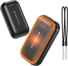 Scaldamani Elettrico Ricaricabile USB 2 Pezzi, Scalda Mani Portatile Tascabile 6