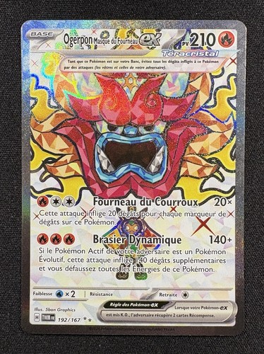 Carte pokémon ogerpon - pokémon,