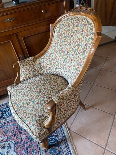 Coppia poltrone antiche - poltrone,