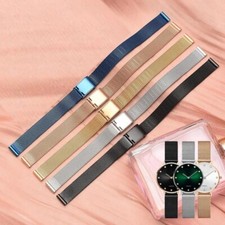 Cinturino orologio acciaio 10-12-13-14-15-16-17-18-19-20-21-22-24 mm per DW oro