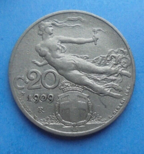 Italia centesimi 1909 - 20,
