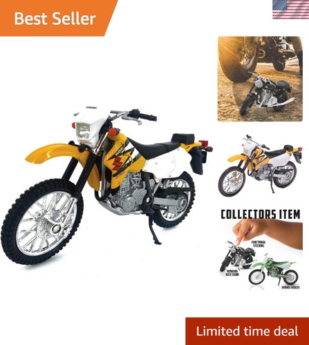 Die cast yellow suzuki - die,
