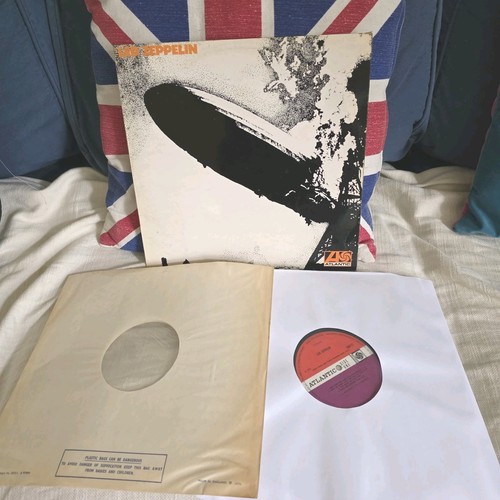 Led zeppelin debut silver - zeppelin,