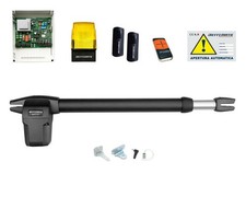 KIT BHR 400 AUTOMAZIONE CANCELLO BATTENTE 1 ANTA SX 230VAC 220V AUTOMAZIONI
