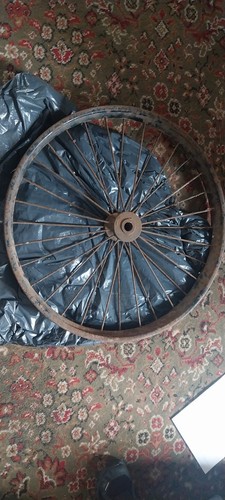 Ruota carrello vintage - ruota,
