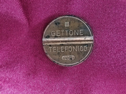 Gettone telefonico 7801 ipm - telefonico,