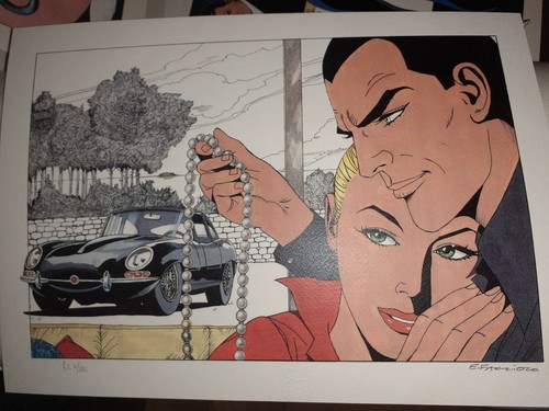 Litografia diabolik firmata - litografia,
