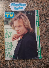 Tv sorrisi e canzoni 4 1988-Sting-Raffaella Carrà-Milly Carlucci-Kevin Costner