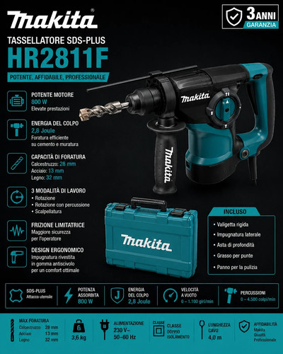 Tassellatore makita hr2811f - hr2811f,
