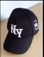 Cappello Sportivo Nero NY