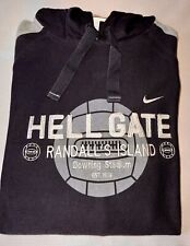 Felpa Nike con cappuccio Vintage anni 2000 Hell Gate